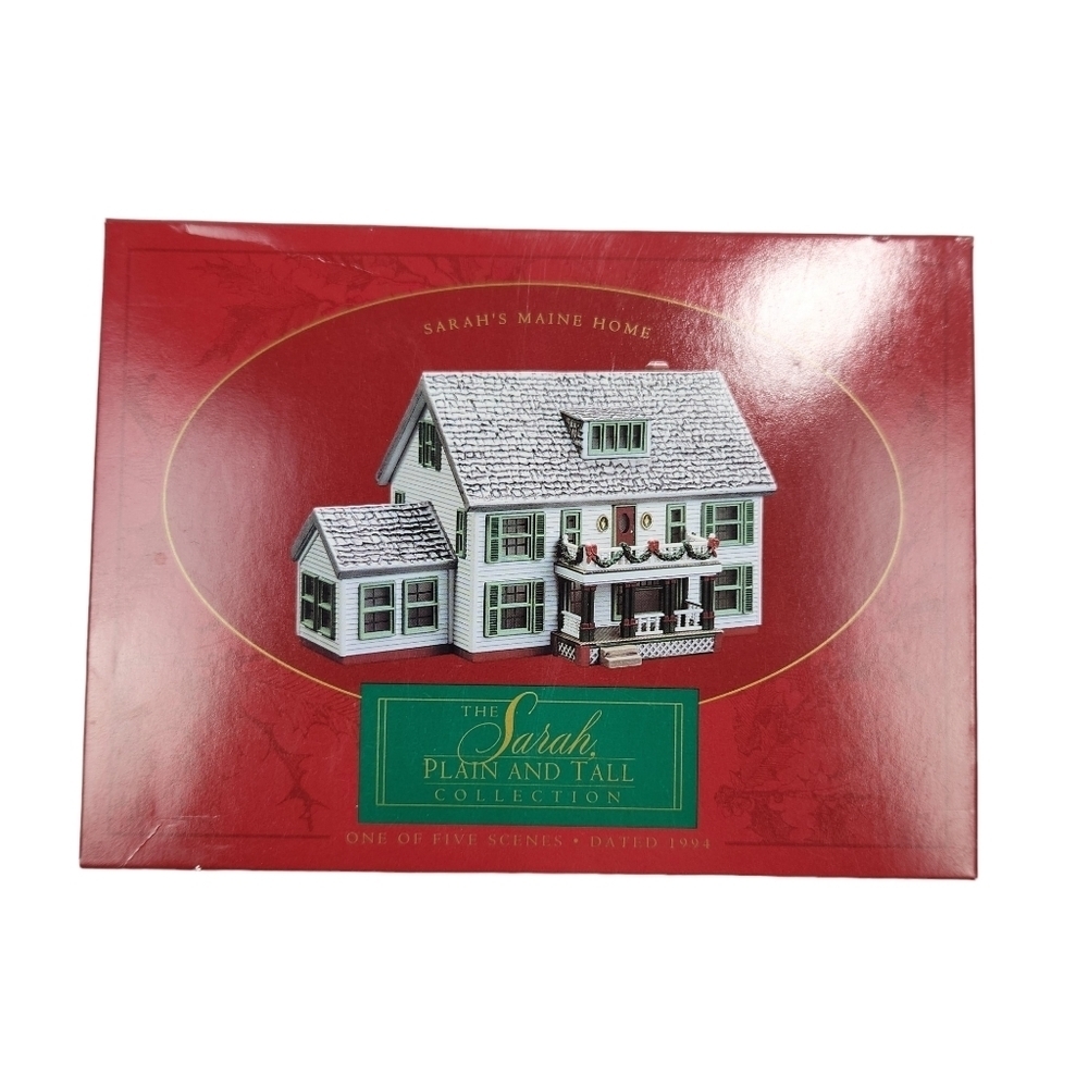 Hallmark Keepsake Ornaments Vintage Sarah Plain and Tall Maine Home 1994